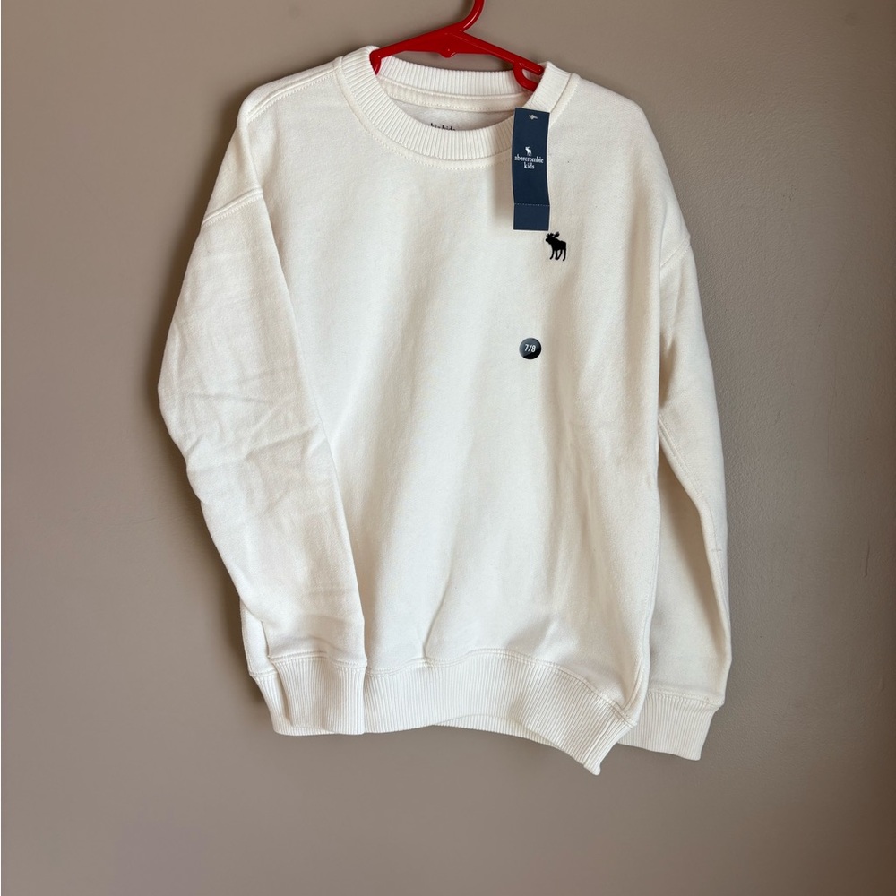 Abercrombie Kids Cream Sweatshirt